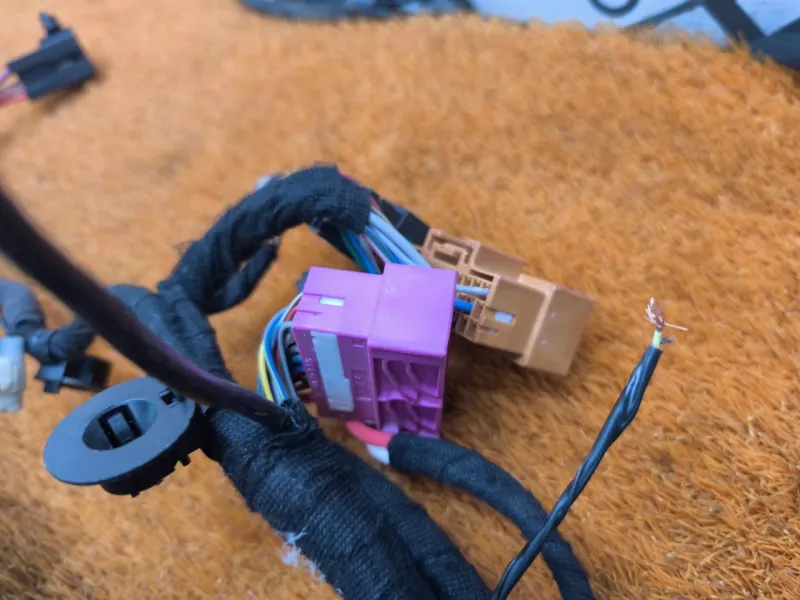 Проводка подкапотная