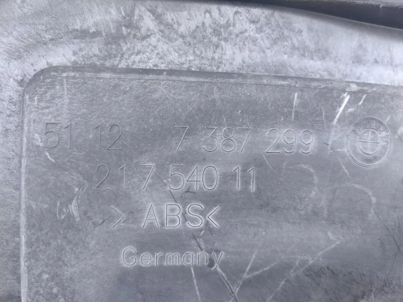 Кронштейн заднего бампера BMW 5-Series 2019 51127387299 G30 B47D20A, левый