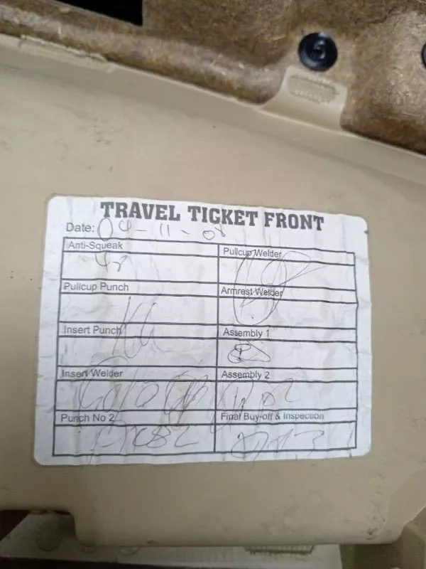 Обшивка двери BMW 3-Series 2008 51419154154 E90, передняя правая