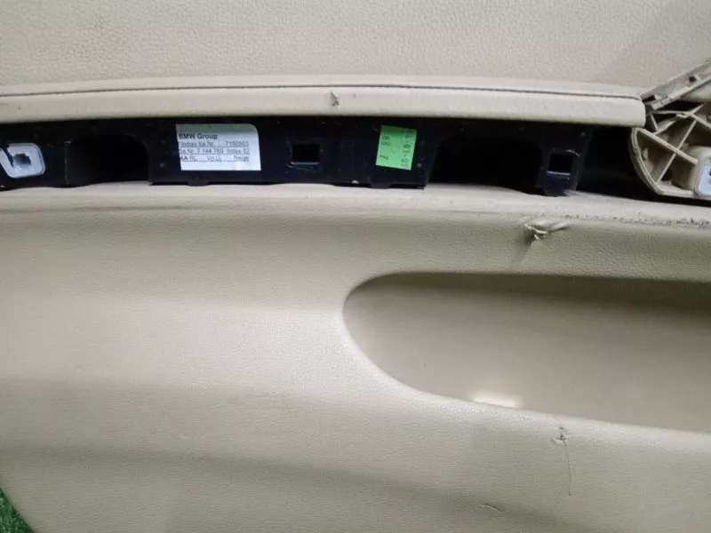 Обшивка двери BMW 3-Series 2005 51417144545 E90, передняя левая