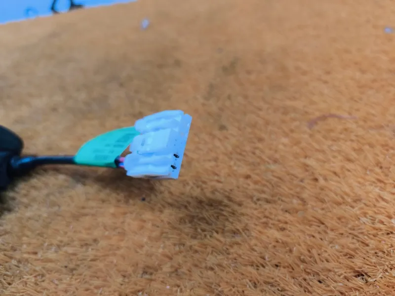 Проводка датчика ABS