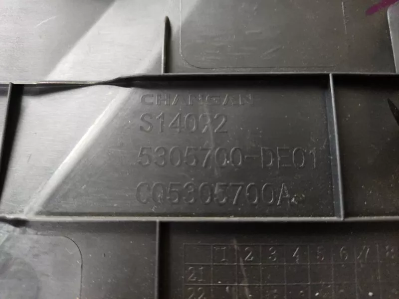 Накладка консоли