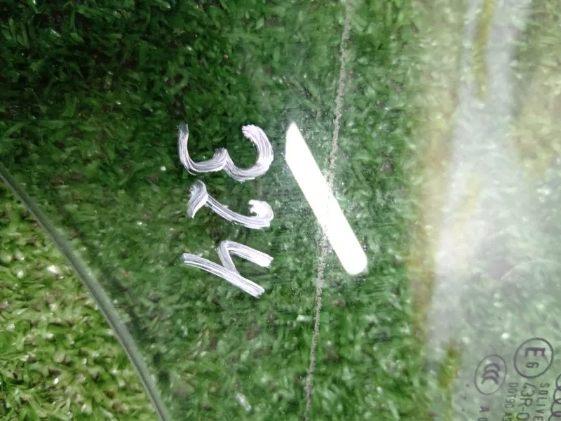 Стекло двери Audi A4 2008 8K9845206E B8, заднее правое