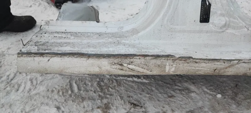 Порог с центральной стойкой