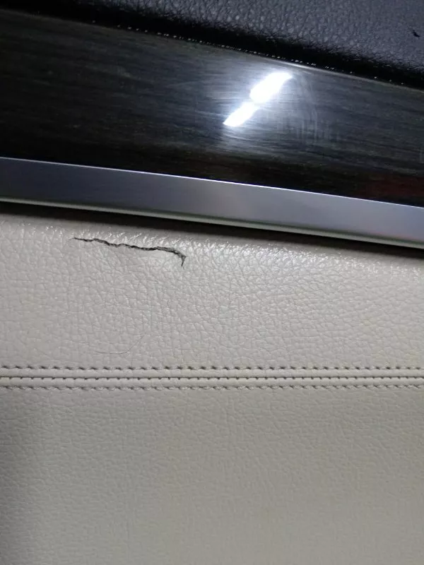 Обшивка двери BMW 5-Series 2010 51417273053 F10, передняя левая