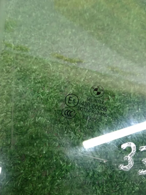 Стекло двери BMW 5-Series 2007 51337110634 E60/E61, переднее правое