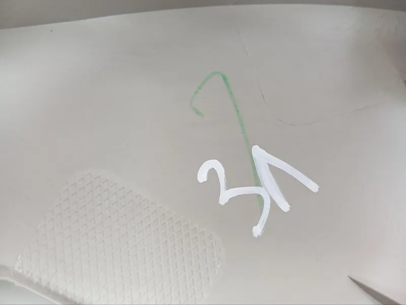 Накладка на стойку кузова