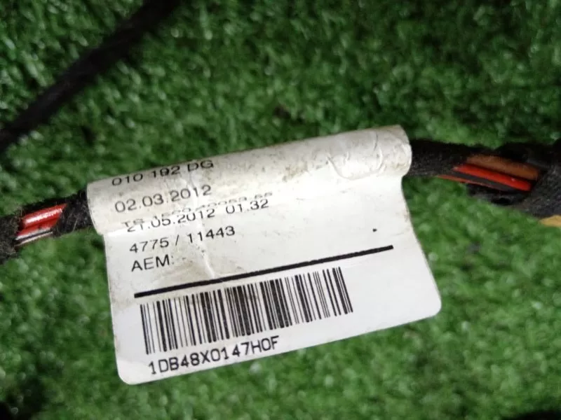 Проводка крышки багажника