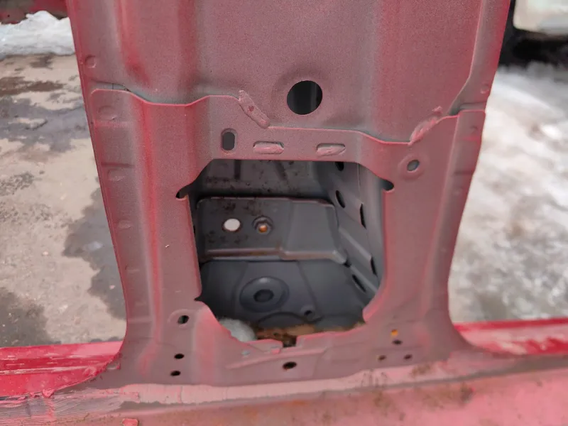 Порог с центральной стойкой