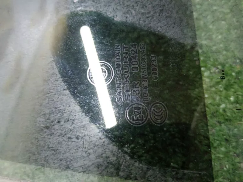 Стекло двери BMW 7-Series 2009 51357182091 F01, заднее левое