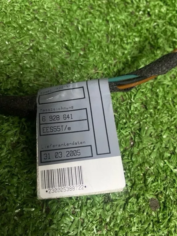 Проводка двери BMW 3-Series 2005 61129186571 E90, передняя левая