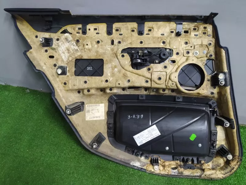 Обшивка двери BMW 5-Series 2009 51427273290 F10/F11, задняя правая