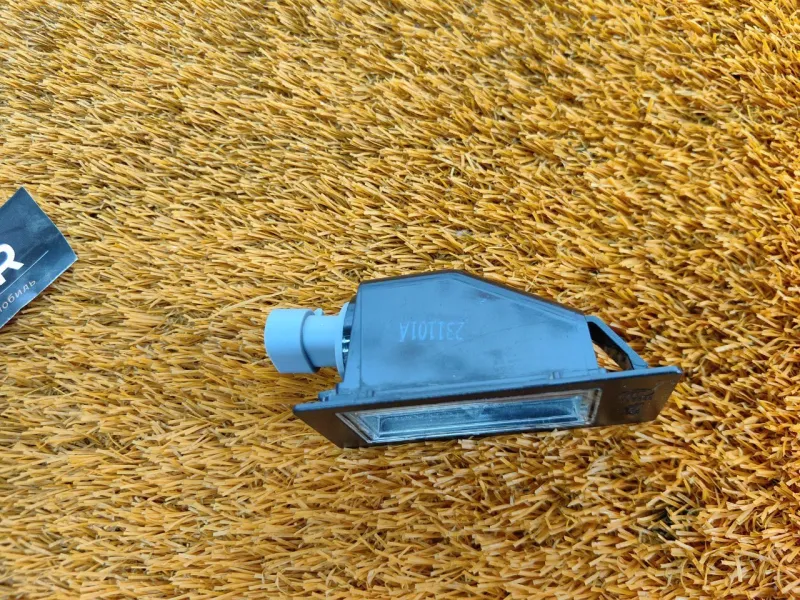 Подсветка номера