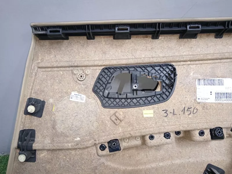 Обшивка двери BMW 3-Series 2005 51429152381 E90, задняя левая