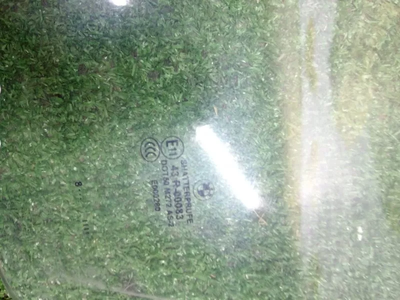 Стекло двери BMW 3-Series 2008 51337060263 E90, переднее левое