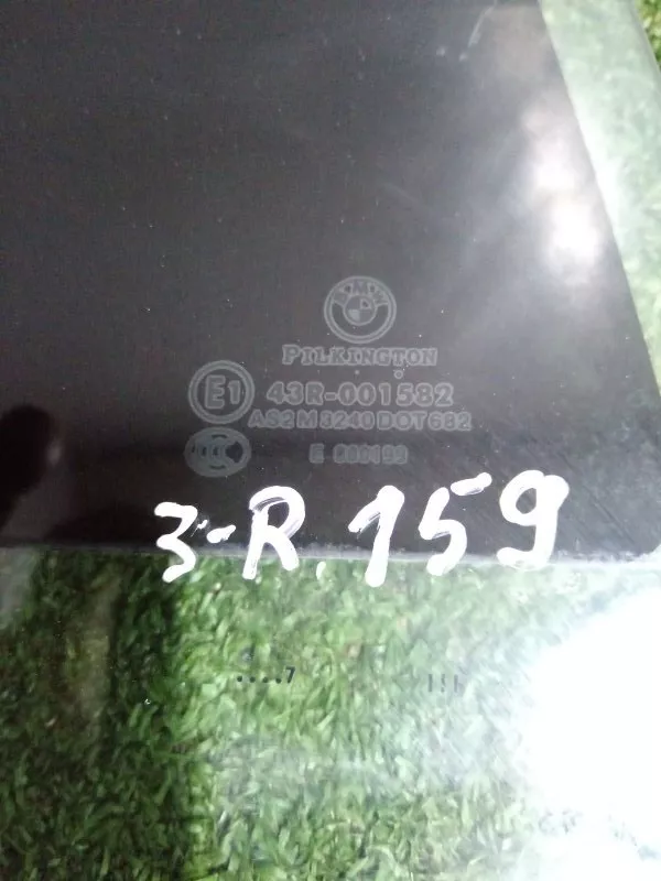 Стекло двери BMW 3-Series 2007 51347119978 E90, заднее правое