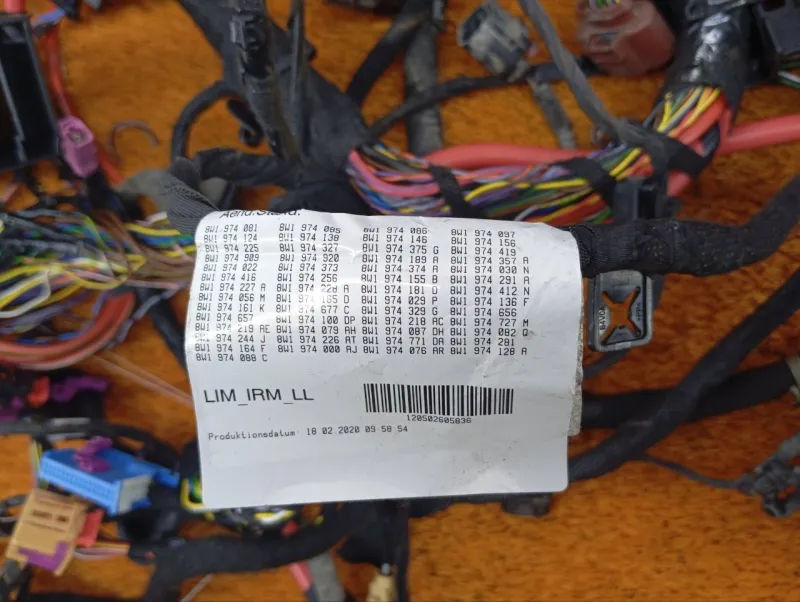 Проводка салона