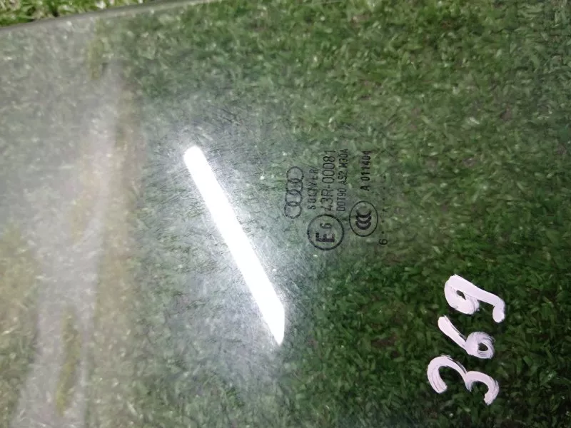 Стекло двери Audi A6 2006 4F9845206 C6, заднее правое