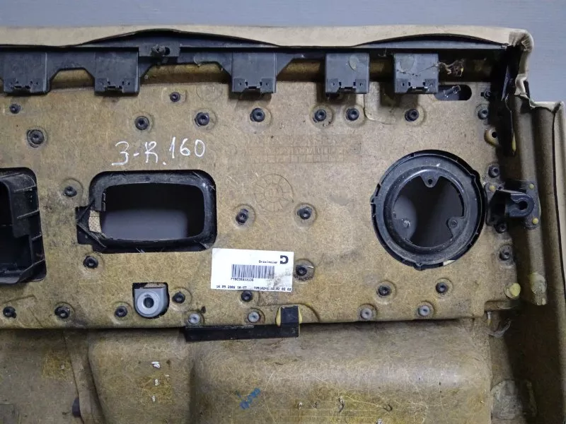 Обшивка двери BMW 7-Series 2002 51419154457 E65/E66, задняя правая