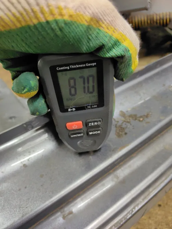 Порог с центральной стойкой