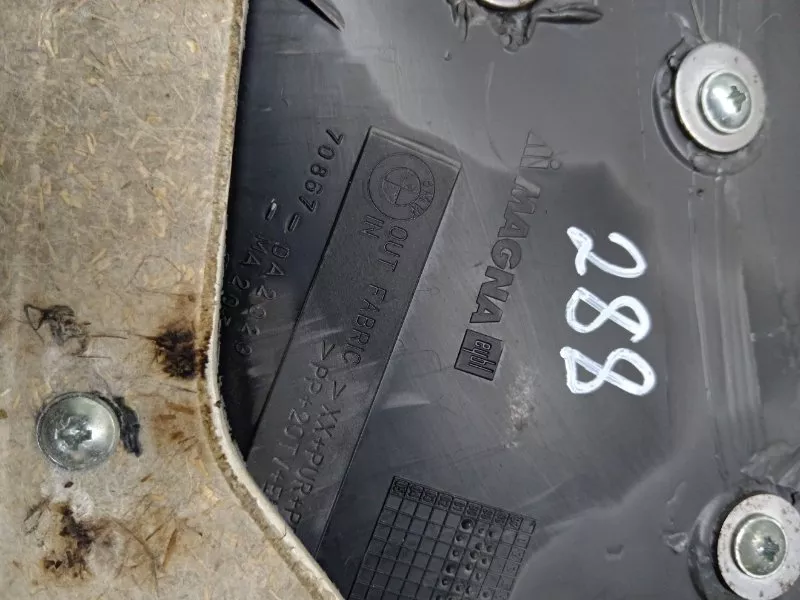 Обшивка двери BMW 3-Series 2000 51428224537 E46, задняя левая