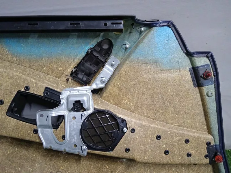 Обшивка двери BMW 5-Series 2006 51417076764 E60, передняя правая