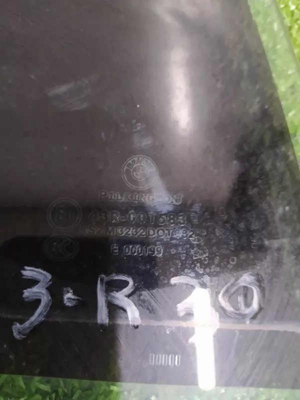 Стекло двери BMW 1-Series 2005 51377194192 E87, заднее правое