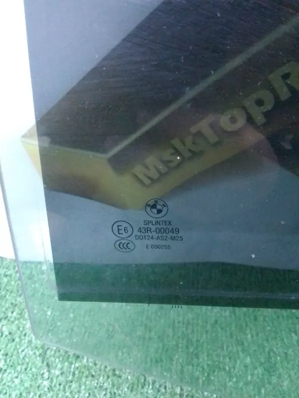 Стекло двери BMW 5-Series 2007 51357110635 E60, заднее левое