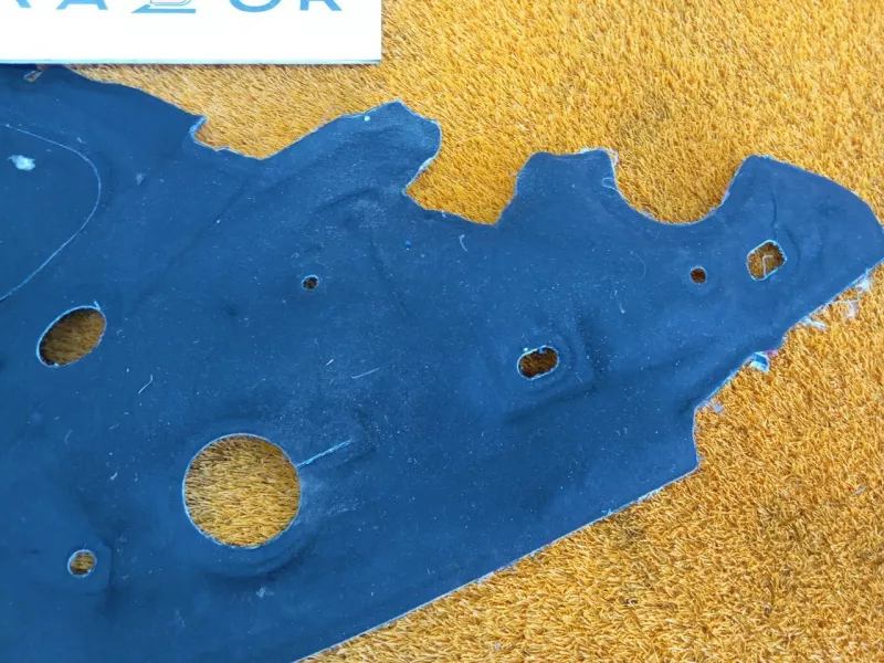 Шумоизоляция крыла