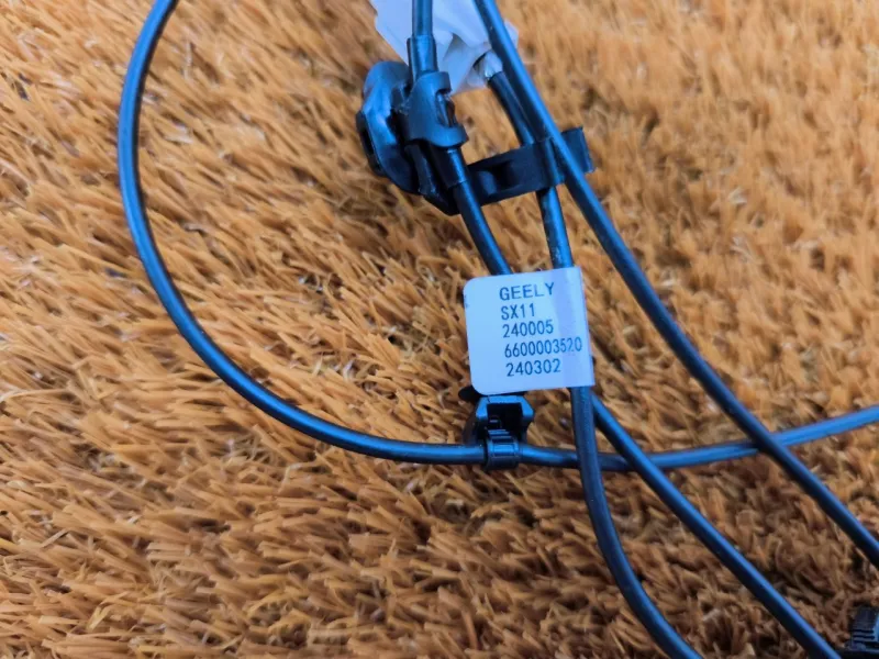 Проводка крышки багажника