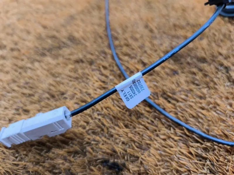 Проводка крышки багажника