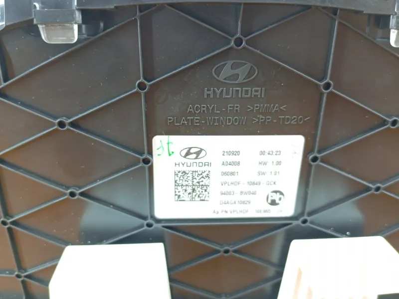 Панель приборов