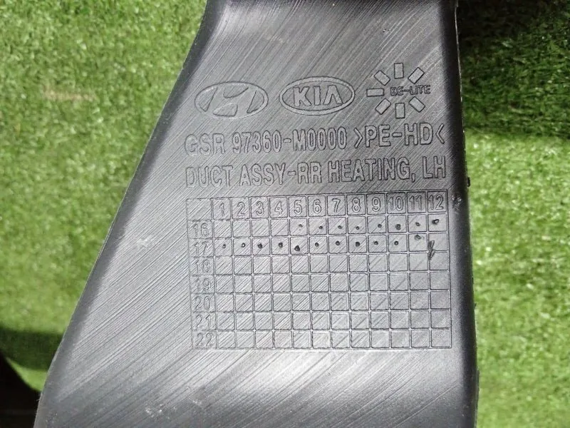 Воздуховод печки