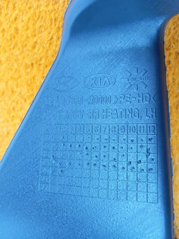 Воздуховод печки