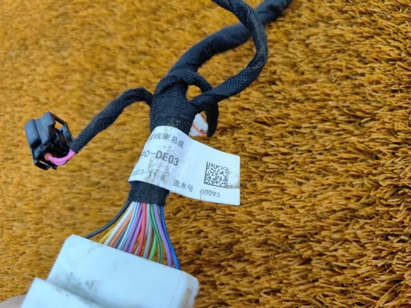 Проводка центральной консоли