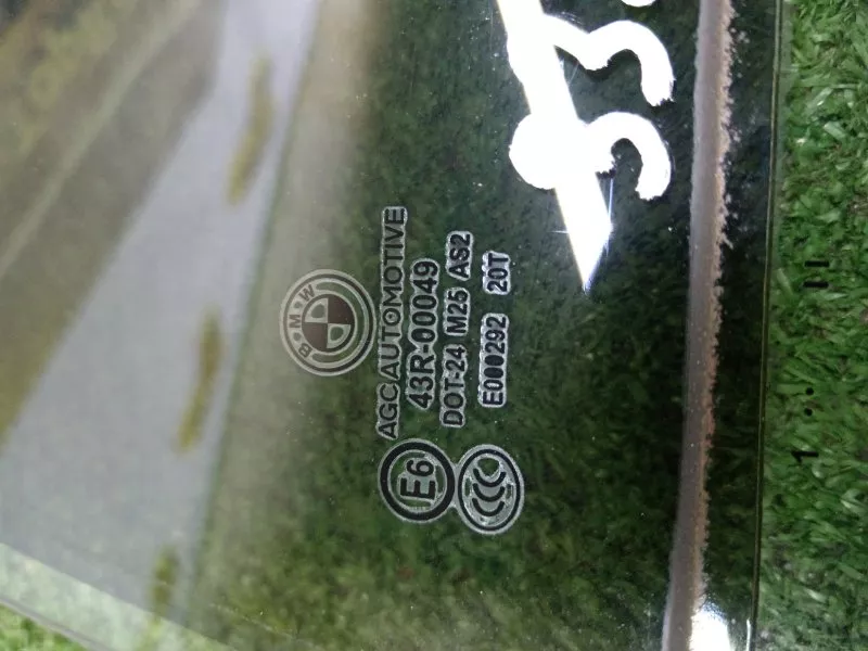 Стекло двери BMW 5-Series 2012 51357182125 F10, заднее левое