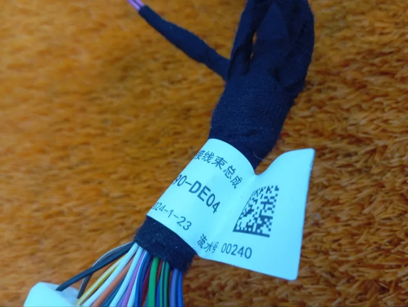 Проводка центральной консоли