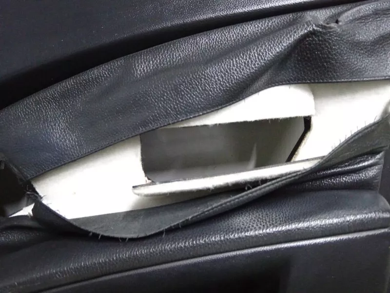 Обшивка двери BMW 5-Series 2006 51417076764 E60, передняя правая