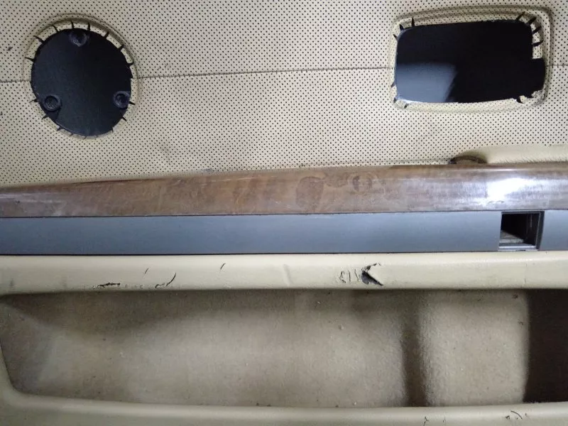 Обшивка двери BMW 7-Series 2002 51419154457 E65/E66, задняя правая