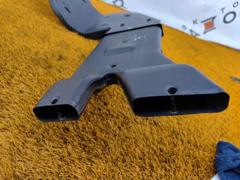 Воздуховод печки