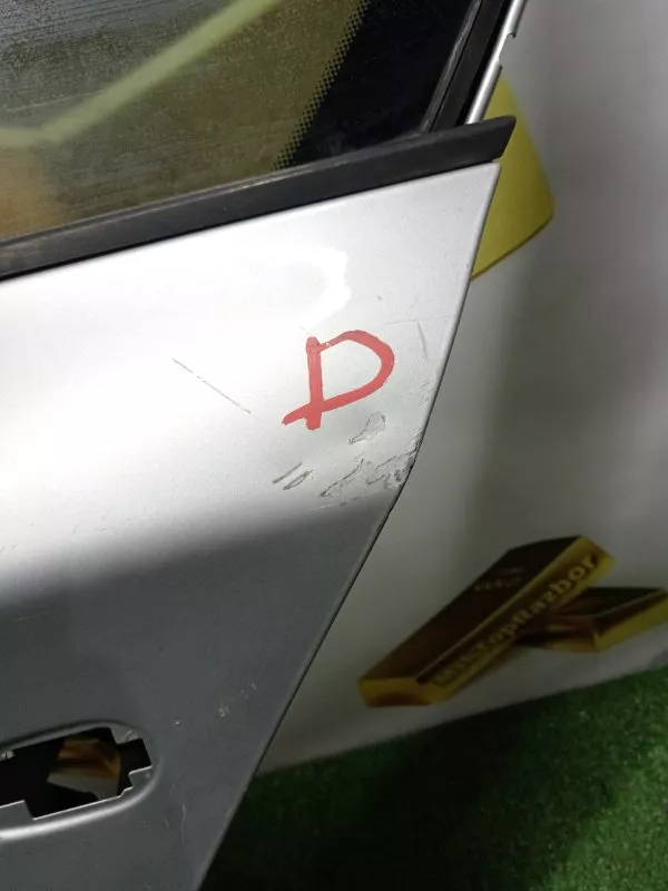 Дверь BMW 1-Series 2008 41527191017 E87, задняя левая