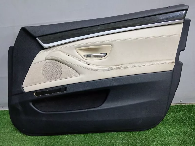 Обшивка двери BMW 5-Series 2010 51417273350 F10, передняя правая