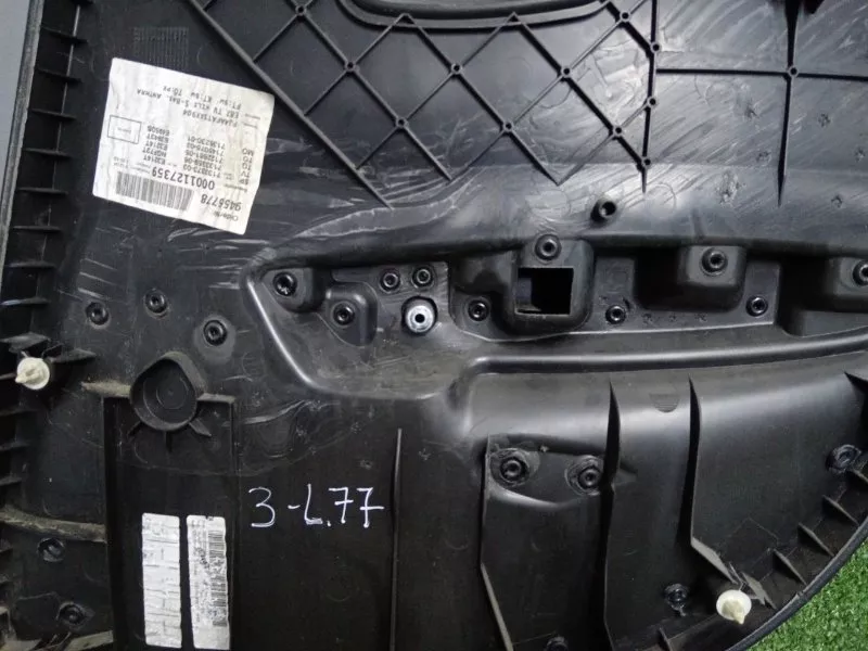 Обшивка двери BMW 1-Series 2004 51427133359 E87, задняя левая