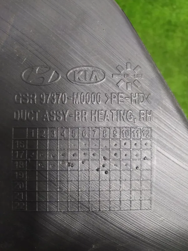 Воздуховод печки