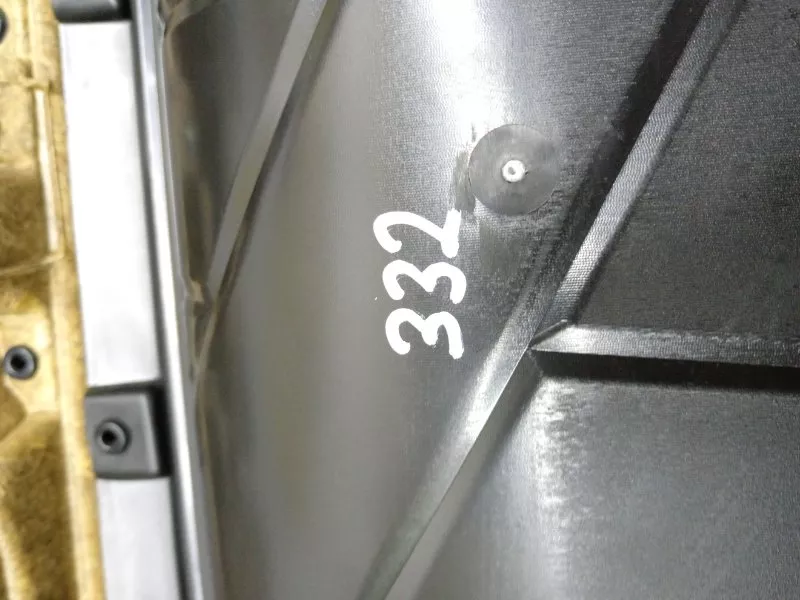 Обшивка двери BMW 5-Series 2012 1427273279 F10, задняя левая