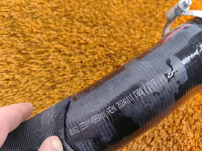 Патрубок интеркулера