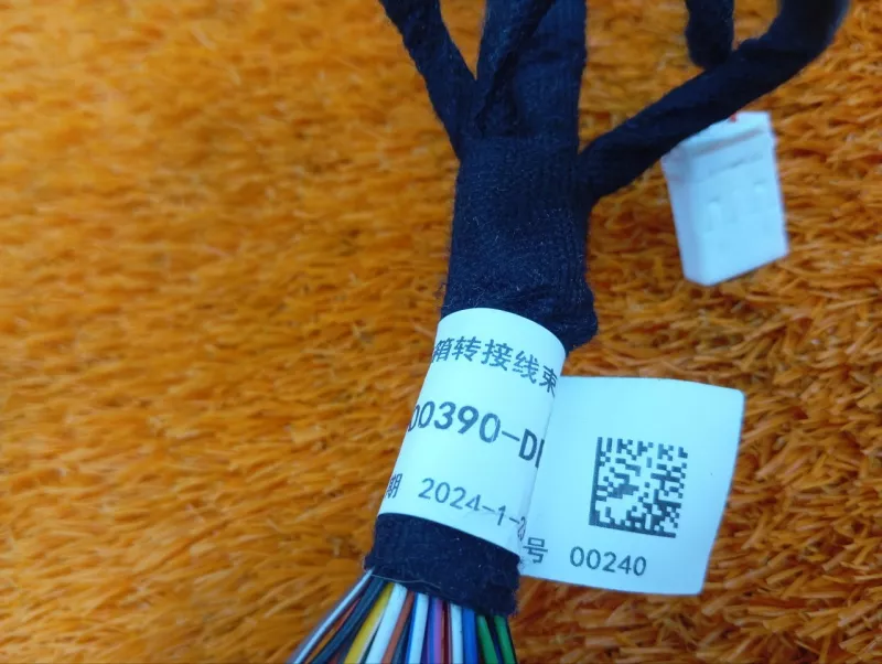 Проводка центральной консоли