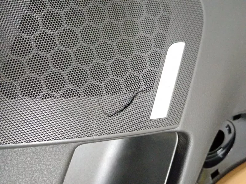 Обшивка двери Audi A6 2006 4F0867306 C6, задняя правая