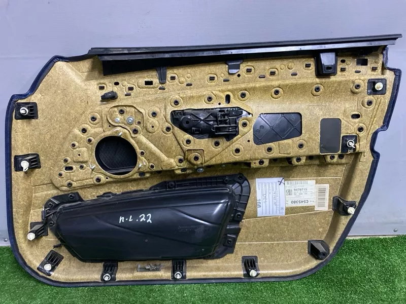 Обшивка двери BMW 5-Series 2010 51417273047 F10, передняя левая