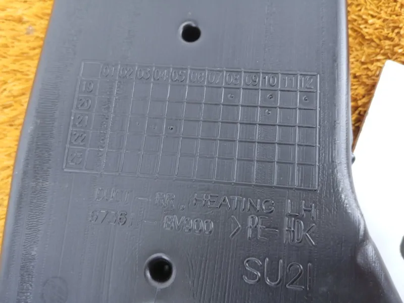 Воздуховод печки